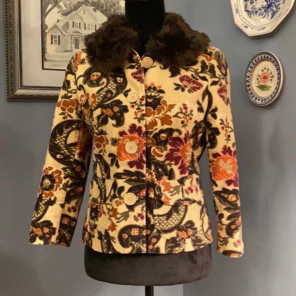 LOFT Fall Tapestry Jacket